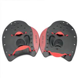 Nadadeiras De Barbatanas De Mão De Treinamento De Natação, Almofadas De Luvas De Correia, Pás De Natação, Prática De Natação - Image 4