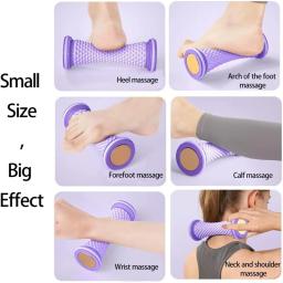 1pcft massageador bola rolo yoga rolo muscular vara para alívio da dor de tecido profundo mão perna relaxamento terapia manual acupressão - Image 6