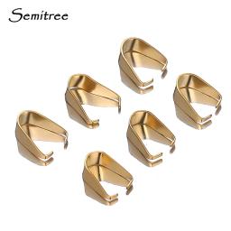 50pcs Aço Inoxidável Clipe Fechos Pingente Encantos Fivela Conectores Bail Beads Descobertas Jóias DIY Artesanato Componentes Acessórios - Image 3