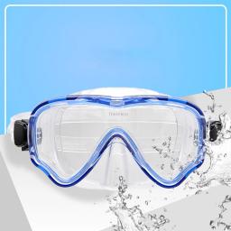 Kids Diving Snorkel Mask, Anti-Fog, Óculos de natação anti-vazamento, vidro temperado, máscara impermeável para crianças, atacado - Image 2
