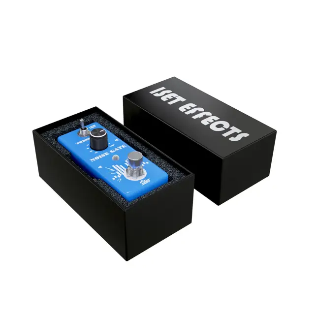 Pedal de Efeito Iset Fuzz: Distorção, Noise Gate, Overdrive e Boost para Heavy Metal e Acessórios de Guitarra