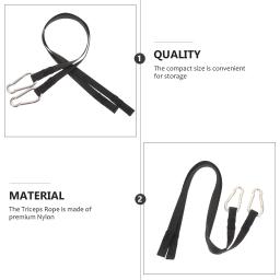 Voltar Exercício Puxar Cabos, Ginásio Cinto De Extensão, Aderência Esportes, Máquinas De Treinamento Cordas, Nylon Alças Anexo, 2 Pcs - Image 5