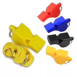 Sobrevivência ao ar livre com cordão profissional treinador apito esportes árbitro de futebol treinamento apito uma variedade de cores - Image 3