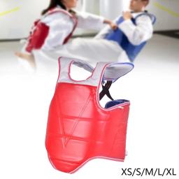 Karate Guarda Peito Boxe Taekwondo Confortável Mma Protetor Peito Reversível - Image 4