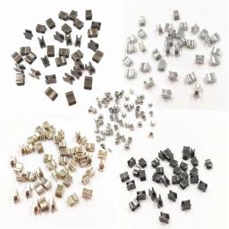 Metal Abertura Zipper, Up Stopper e End, Alta Qualidade, Em Forma de U, DIY, Costura Artesanato, Roupas, Calças, Acessórios, 3 #, 5 #, 8 #, 10Pcs - Image 1