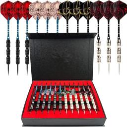 Dardos profissionais Metal Tip Set, 12Pcs Dart Rod, anel antiderrapante, haste de reposição, moagem de pedra, 12Pcs, 22g, 1Pc - Image 2