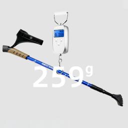 Bastão dobrável super leve, Trekking Pole para caminhadas e montanhismo, Equipamento de acampamento, Cana, 2 peças - Image 5