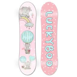 LUCKYBOO-Esporte ao ar livre, Inverno, Meninos, Menina, Equipamento de Esqui Infantil, Esqui Livre, Iniciantes Aprendem, 80cm, 90cm - Image 3