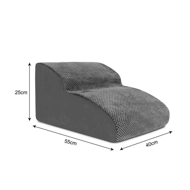 Escada Removível Destacável para Cães e Gatos com Rampa Antiderrapante para Sofá – Ideal para Animais Idosos e Ajuda na Escalada