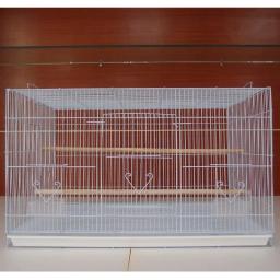 Outdoor Iron Bird Cage, Extra Large Parrot Breeding, barato, por atacado, 76x45x46cm - Image 4