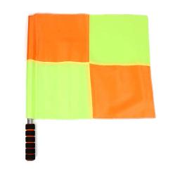 Bandeira do árbitro de futebol, 1 ou 2 peças, pequenos acessórios em forma de grade, para competição, jogar, esportes, partida, futebol - Image 5