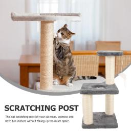 Quadro de escalada para gatos, adorável, torres, arranhador, árvores, gatinho, suprimentos integrados - Image 2