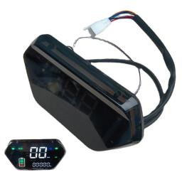 48v 60v 72v 6pin display lcd medidor de bicicleta elétrica painel controle para ebike scooter elétrico display positivo controle negativo apto - Image 3