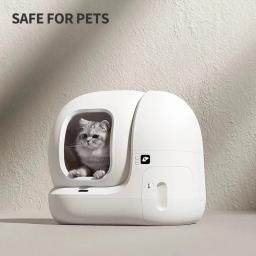 Petkit-eliminador de odores para banheiros, caixa de areia auto-limpante para gatos, materiais de limpeza de ar originais, Pura Max, N50 - Image 5