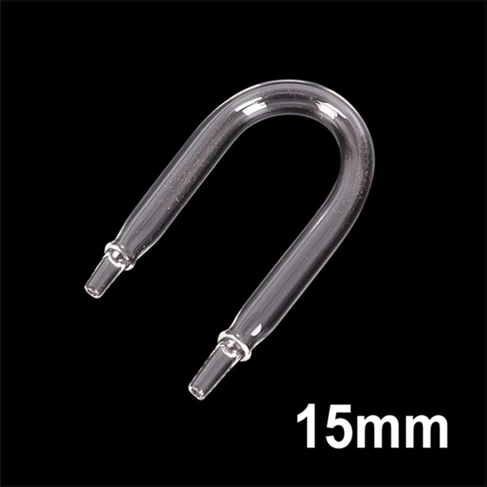 Em Forma De U Refinador De Aquário De Vidro Transparente, Conector De Tubulação De Ar, Tanque De Peixes Equipamentos De Aquário, CO2, 1Pc - Image 1