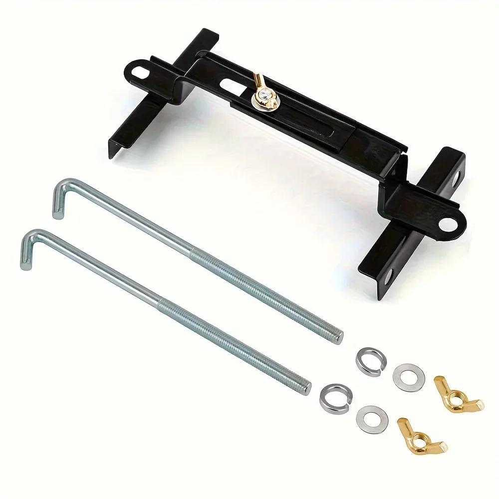 Universal Battery Tray Bracket, Suporte de armazenamento, Mount Hold Down, Clamp Kit, Acessório carro para Auto SUV, 23cm - Image 1