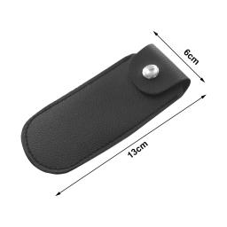 Couro artificial Harmonica Maleta, tampa portátil, saco compacto bolso, suporte, suporte de flauta, gaita malote, presentes - Image 6