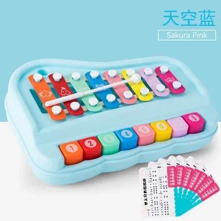 Descubra os Melhores Instrumentos Musicais Montessori para Bebés: Xilofone de 8 Notas, Piano e Brinquedos Educativos para Crianças Pequeninas