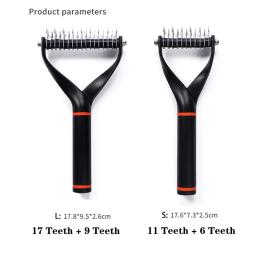 Kimpets Fur Knot Grooming Pente, escova de remoção de pêlos gato, ferramentas dupla face, Dog Grooming, Pet Products Fornecedores - Image 5