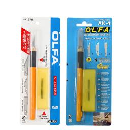 OLFA AK-4,AK-4/BP Faca de arte com lâminas 157B,167B Penknife Set Artesanato Ferramentas Papel Escultura Faca Modelo Precision Cutter - Image 1