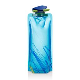 700ml portátil dobrável saco de água impermeável esportes ao ar livre fitness ciclismo recipiente de água garrafa de água chaleira - Image 1