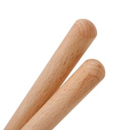 1 par de baquetas de feltro, cabeça de feltro, baquetas de tímpanos, cabo de madeira, baquetas de baixo antiderrapantes, acessórios de instrumentos de percussão - Image 5