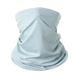 Máscara de bicicleta de seda para homens e mulheres, proteção UV, bandana, cachecol, aquecedor de pescoço, lustre, esportes, ciclismo, corrida, verão, cor sólida - Image 2