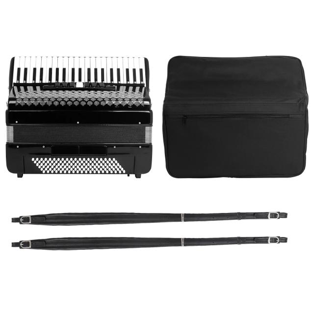 Teclado Acordeão Profissional IRIN com 41 Teclas, 120 Graves e 34 Teclas, Ideal para Performances de Alto Nível