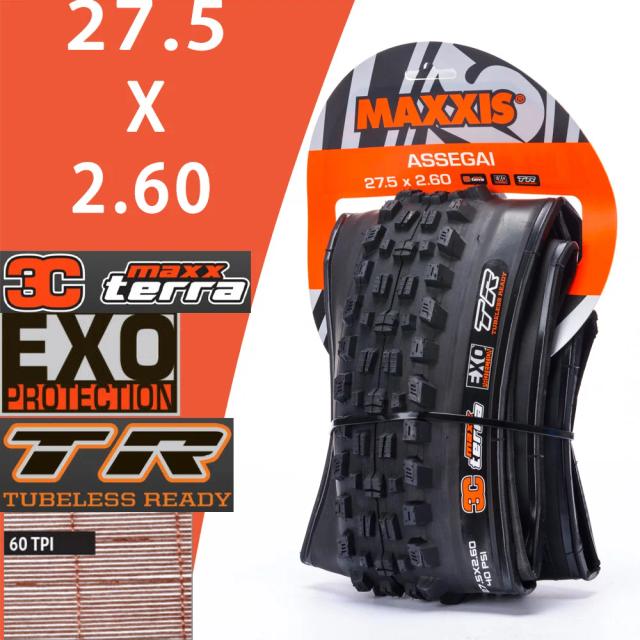 Maxxis Assegai Pneu MTB Tubeless 29 27.5 Polegadas para Downhill Trail Enduro
