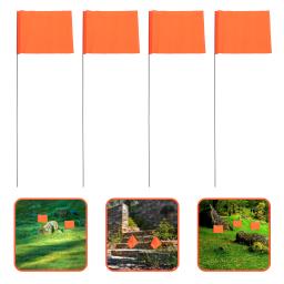 Paisagem Bandeira Signal Banner Pole, PVC Steel Wire, Marcação Bandeiras Marcadores, Gramado, 50 Pcs - Image 4
