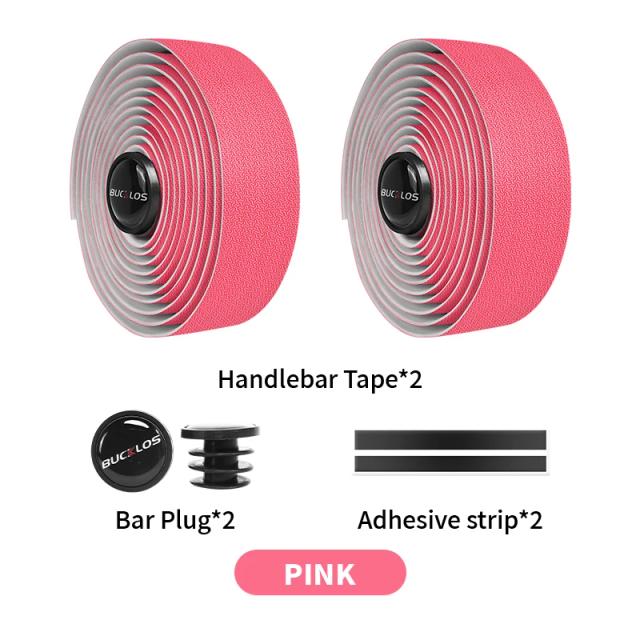 Bucklos Fita Guidão Bicicleta PU+EVA Antiderrapante Amortecimento Superior 2150mm