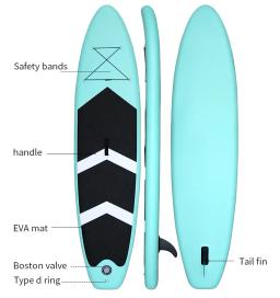 Prancha inflável de stand up paddle, prancha de surf vertical, skate de natação, tiro de corpo largo, diversão familiar jogando com wate, 2023 - Image 2