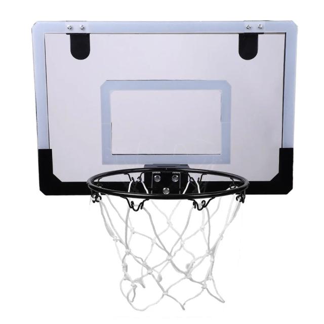 Mini Sistema de Basquete Interno para Crianças - Aro com Rede e Bola Incluídos