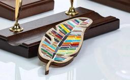 Kit de mosaico de vidro manchado para crianças, artesanato criativo, pena brilhante, DIY artes e ofícios, artesanato artesanal - Image 3