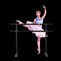 Portátil Freestanding Stretch Bar, 1.2m, Altura Ajustável Ballet, Barras De Treinamento De Dança Exercício, Fitness Ballet Barras - Image 1