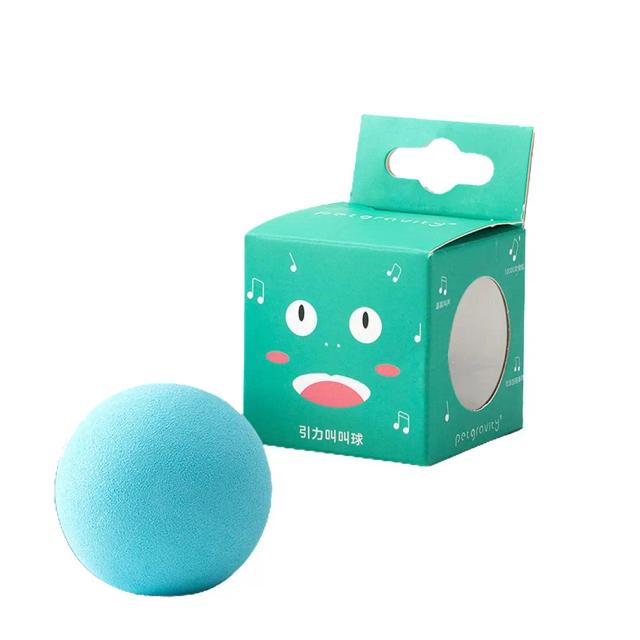 Brinquedo interativo para gatos com bola sonora e catnip: Diversão garantida para gatinhos e gatinhas