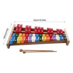 Xilofone Glockenspiel com Marretas, Compacto Profissional para Amantes de Música Adultos e Crianças, Adultos, 27 Notas - Image 6
