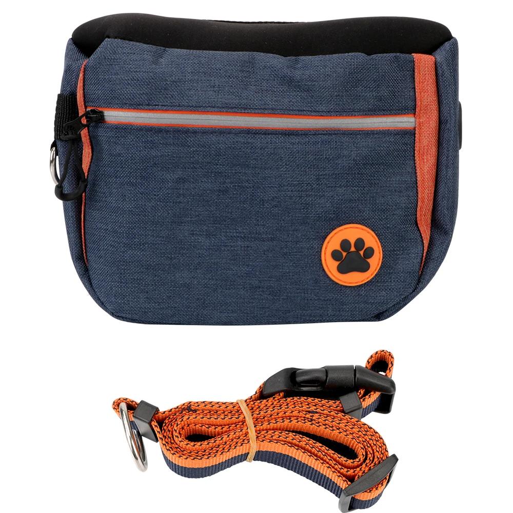 Grande Capacidade Ao Ar Livre Dog Treat Bag Multi-uso Pet Snack Bag Pet Fornecimentos Diagonal Bag Cintura Bolso Pet Training Pouch - Image 1