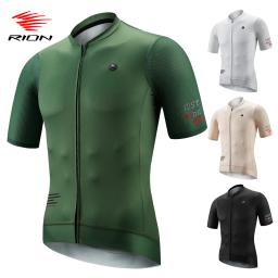 RION-Men's Cycling Jersey, MTB Mountain Bike T Shirts, Road Bicycle Vestuário, Jumper Roupas, Verão - Image 1