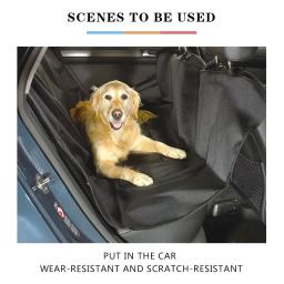 Impermeável Car Seat Cover para Pet, Almofada do banco traseiro, Mat para cães, Folding Cat, Hammock para Trunk, assento traseiro - Image 2