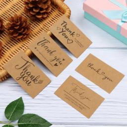 Cartão de agradecimento, Cartão de decoração, Atacado, Personalizado, Empresa, Loja, Negócio, Obrigado, 30Pcs - Image 1