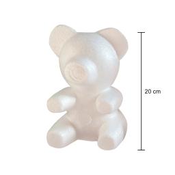 Poliestireno Isopor Urso, Molde de urso branco para casamento, Dia dos Namorados, Decoração para casa - Image 6
