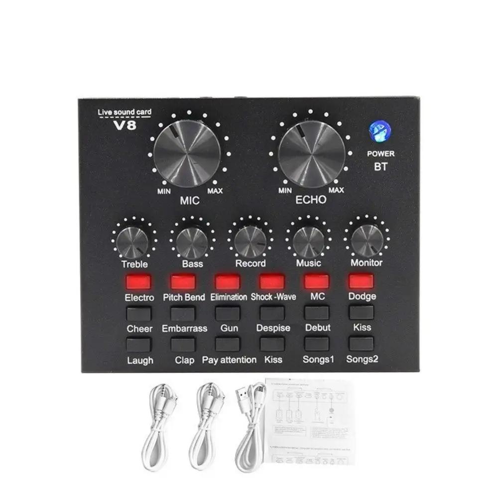 Kit De Microfone Condensador BM800, Placa De Som Do Computador, Telefone Móvel Voice Changer, Streaming Headset - Image 1
