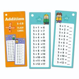 Reutilizáveis e apagáveis cartões de aprendizagem matemática para crianças, treinamento escolar e ensino Aids em brinquedos adição matemática, 15 - Image 3