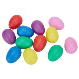 Maracas Sound Egg Shakers, brinquedos coloridos instrumentos musicais, instrumentos de percussão, 12pcs - Image 6