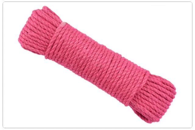 Corda de Sisal Natural para Arranhadores de Gatos e Projetos DIY
