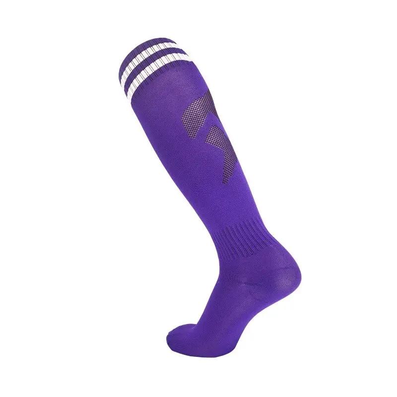 Meias longas para adultos e crianças, meias de futebol, esportes futebol, tornozelo de beisebol, crianças, verão, 1 par - Image 1