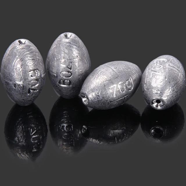Ferramenta de Pesca Coração Olive-Shaped 5 Peças Gancho Explosivo