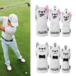 PU Leather Golf Club Head Cover, Protetor De Pescoço Longo, Capas De Moda - Image 4