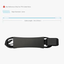 Tornozelo Surfing Leash para homens e mulheres, Stand Up Paddle Board, acessórios de embarque, pranchetas de surf, Longboard - Image 6